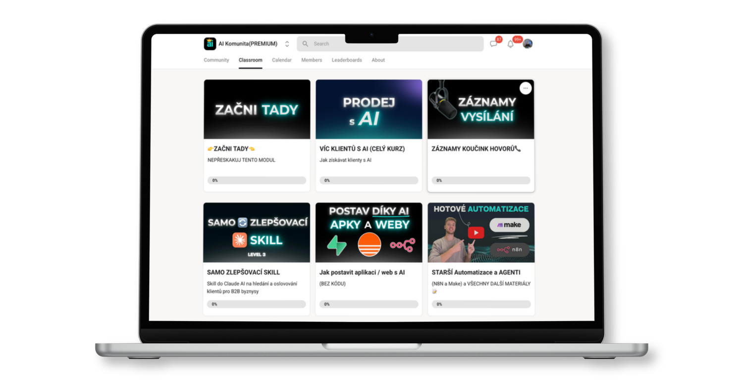 Náhled do AI Komunity Premium